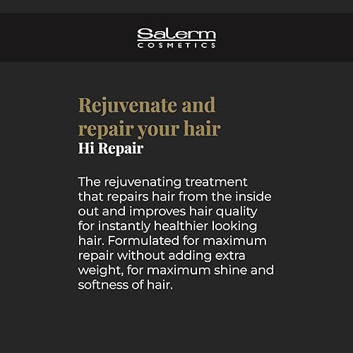 Miniatura 5 de SALERM - Suero Texturizante para el Cabello - Finish Hi Repair - 3.4 fl oz - Para Cabello Dañado - Rejuvenece y Repara el Cabello - Cabello Más