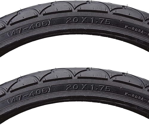 Sunlite Freestyle PC Entry Level Durable BMX Dirt Road - Par de neumáticos de 16 x 1.75, color negro