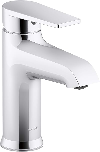 KOHLER K-97060-4-CP Hint Bathroom Sink Faucet, Polished Chrome