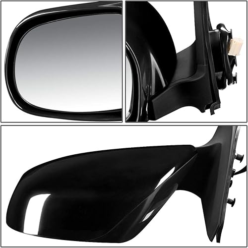 Miniatura 3 de DNA Motoring OEM-MR-TO1320199 Espejo de puerta lateral izquierdo de estilo de fábrica compatible con Toyota 4Runner 03-09