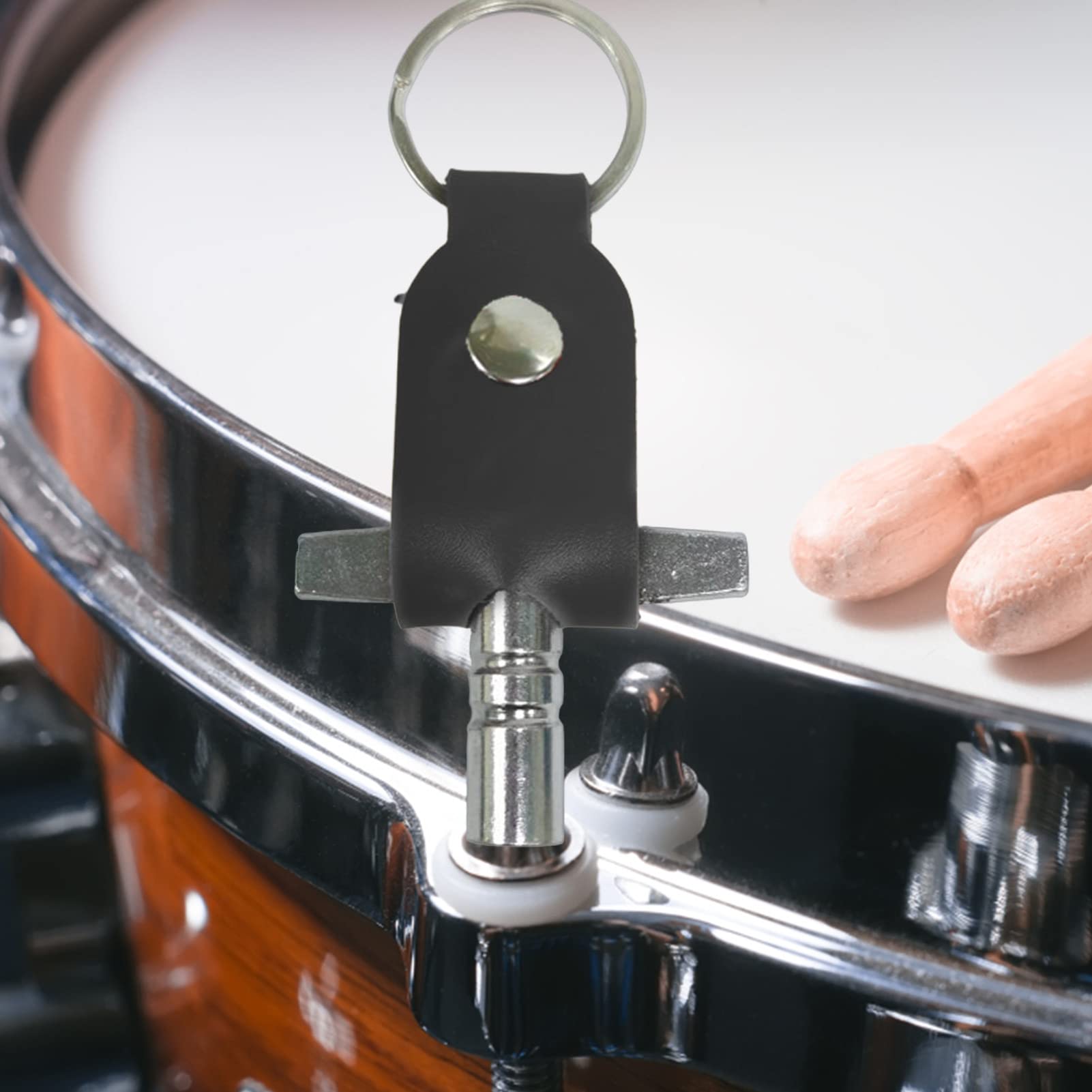 Yusheng Herramienta batería - Llave afinación batería con Llavero y Accesorio para Instrumento Musical | Llaveros Tambor Llavero Regalo para Amigos Bateristas