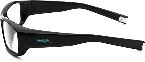 Miniatura 5 de MYSANDY Gafas de seguridad antivaho para hombres, protección ocular sin niebla, tamaño mediano, protección ocular de pistola, almohadillas de goma