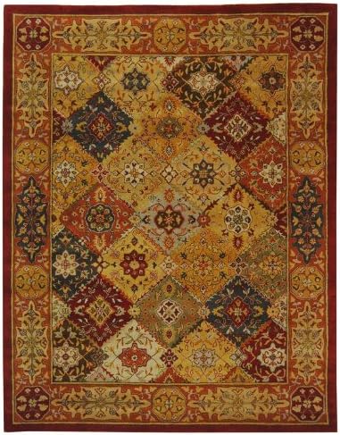 Handmade Multi Wool 9' x 12' Tufted Rectangular Rug