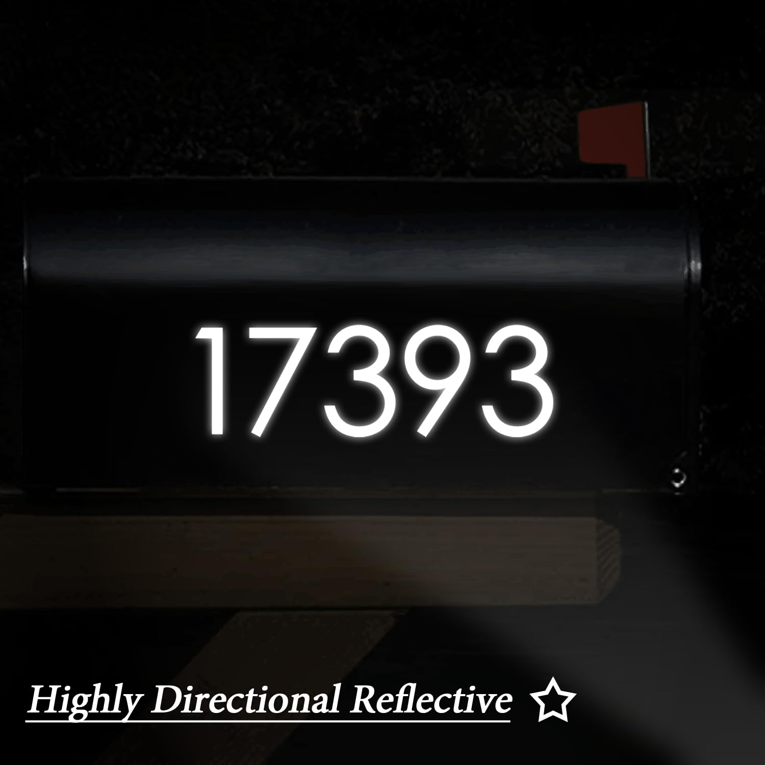 Woration 10 Stück Briefkasten Nummern 0-9 Selbstklebend 5 Cm Aufkleber