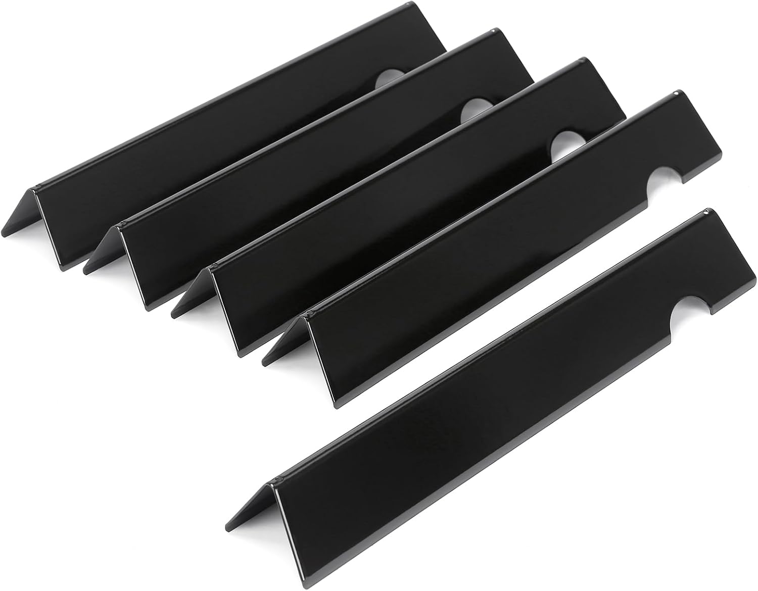 QuliMetal 66795 Flavorizer Bars for Weber Genesis II 300 /II LX 300 Series, Genesis II E/S-310 E/S-315 E/S-325 E/S-335 E/S LX 340 Grills, Porcelain Enameled Replacements for Weber 66032 Porcelain Enameled Steel Fits Genesis II/II LX 300