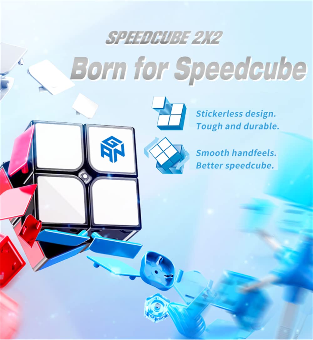 Amazon | GANスピードキューブ2x2RSCタイルスクラッチプルーフガン