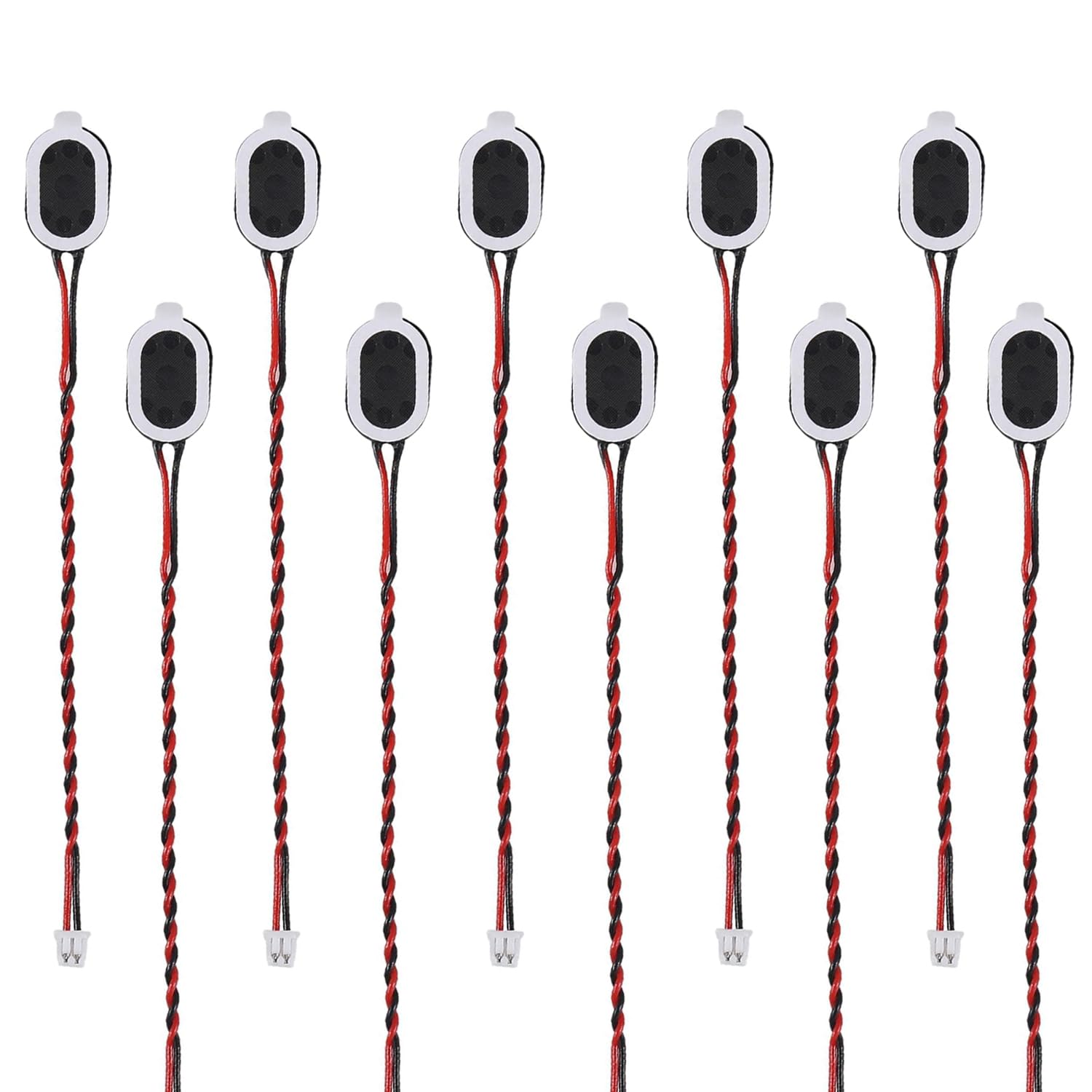 10 Stück Stück Mini-Lautsprecher 1W 8 Ohm Magnetische Lautsprecher Ersatz für kleine DIY-Elektronikprojekte, 15 x 10mm