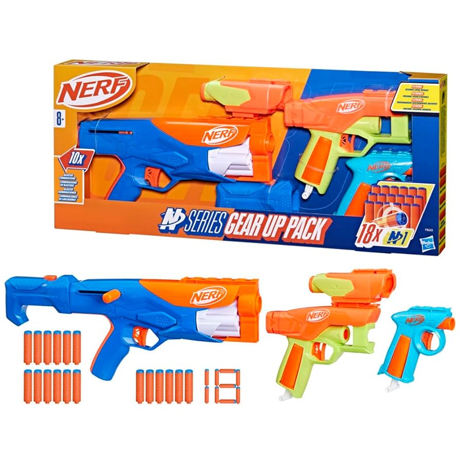 超お得　NERF 6点セット Amazon.co.jp: 【Amazon.co.jp 限定】ハズブロ(HASBRO) ナーフ