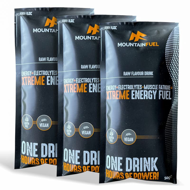 Buy ain Fuel 3 Pack XTreme Energy Sachets. Contains 3 X Raw Flavour for