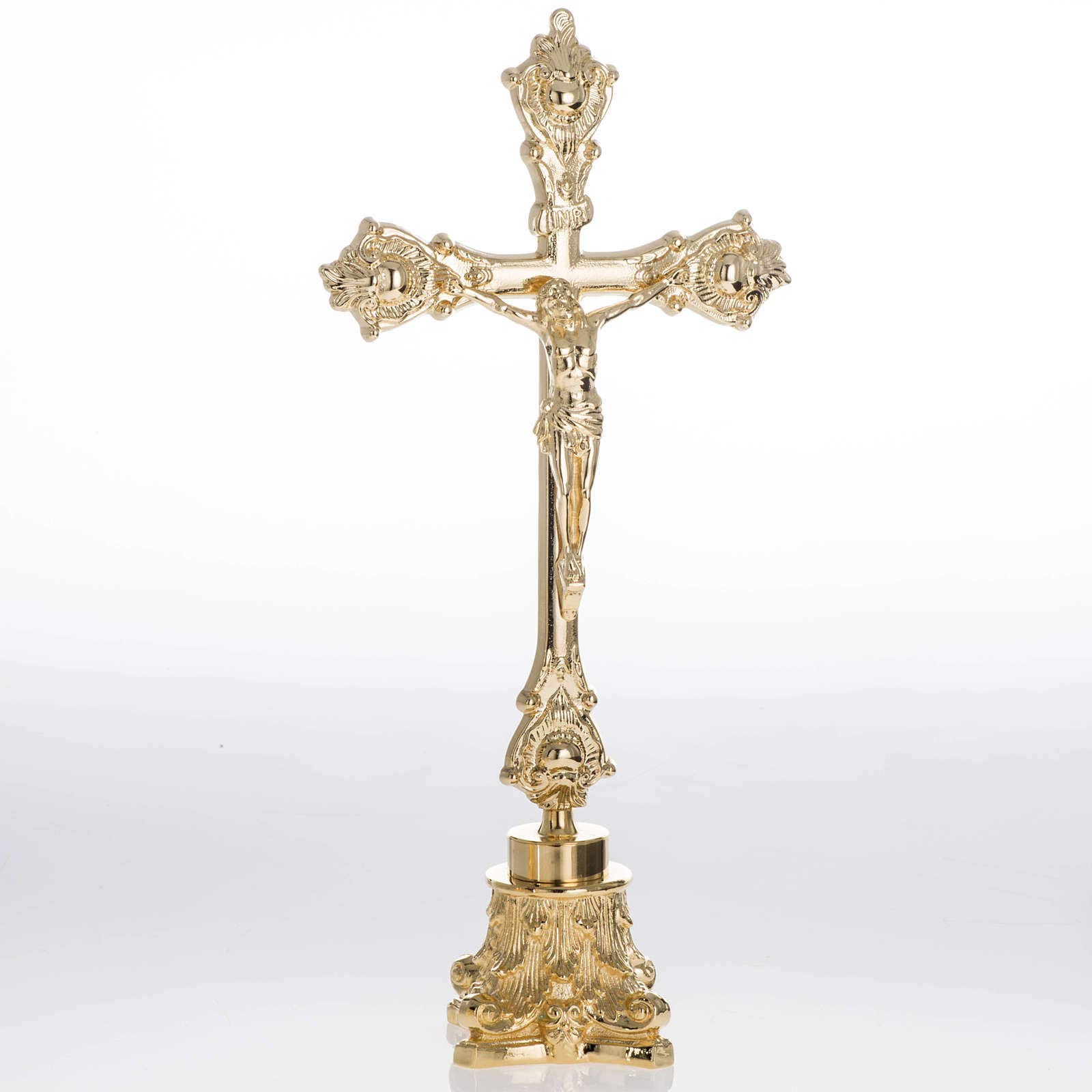Altar Crucifix with Candle Holders