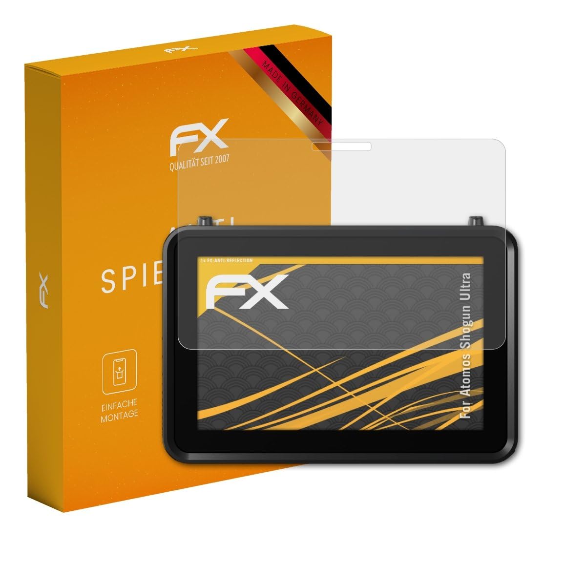atFoliX Screen Protector compatible with Atomos Shogun Ultra Screen Protection Film, anti-reflective and shock-absorbing FX Protector Film