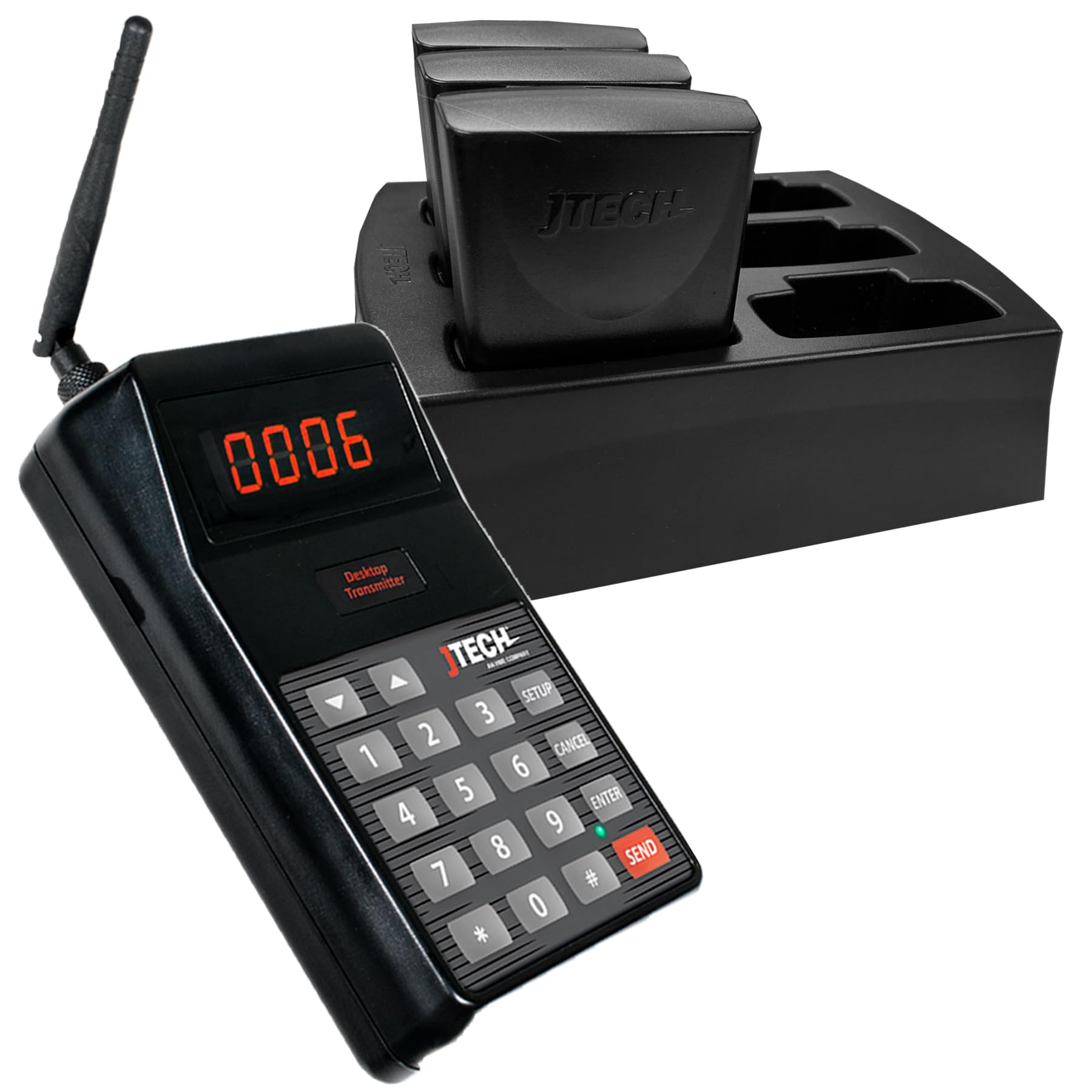 JTech Rugged Server & Staff System - 3 Pagers None