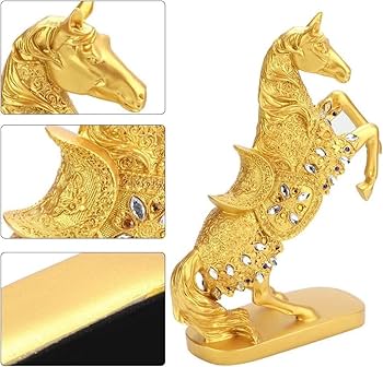 馬のオブジェ 置物 ゴールド 風水 金運 縁起物 馬のオブジェ 置物 ゴールド 風水 金運 縁起物 : インテリア北欧Yahoo