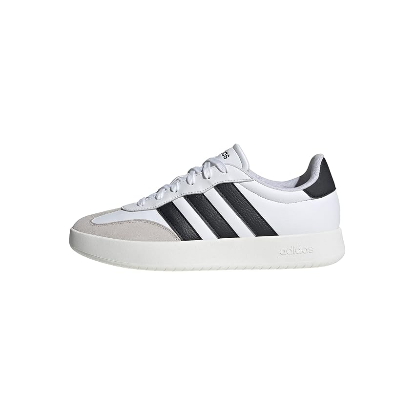 adidas Uomo BARREDA Shoes, Cloud White/Core Black/Grey One, 41 1/3 EU