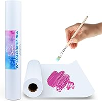 Vista 10 de Rollo de papel de caballete Joyooss 18" x 984" (82'), Papel de dibujo para artes y manualidades, Rollo de papel para pintar caballete para niños