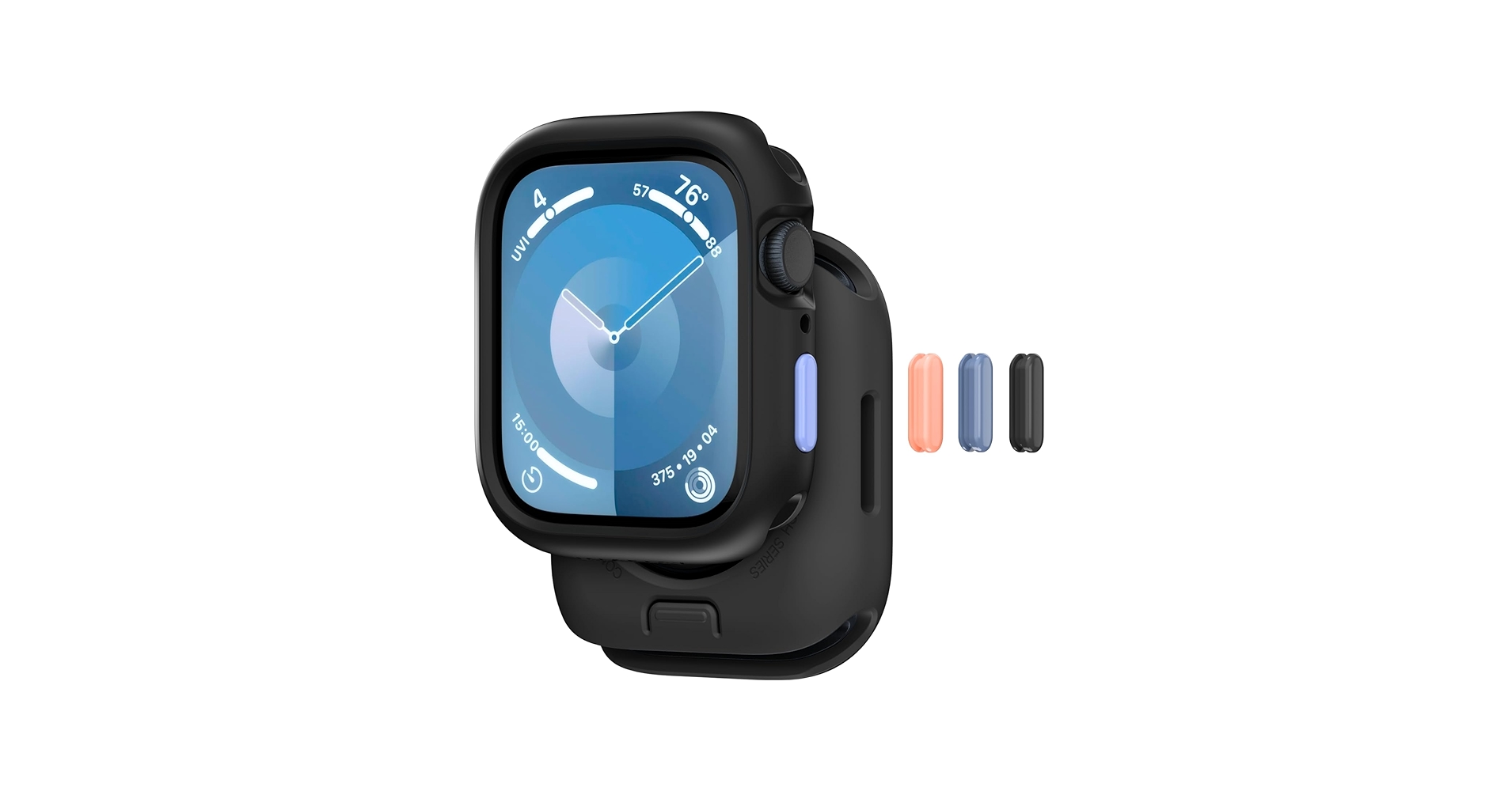 Amazon.com: MAGEASY Protective Case for 44mm Apple Watch SE3