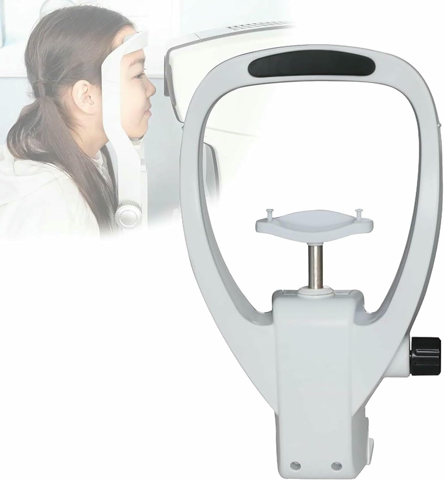 Podpórka pod brodę na czoło z pokrętłem regulacyjnym do treningu optometrii komputerowej i wzroku