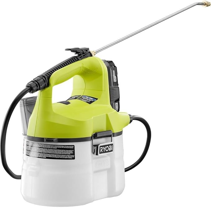 RYOBI ONE+ 18Volt LithiumIon Cordless Chemical Sprayer Amazon.ca