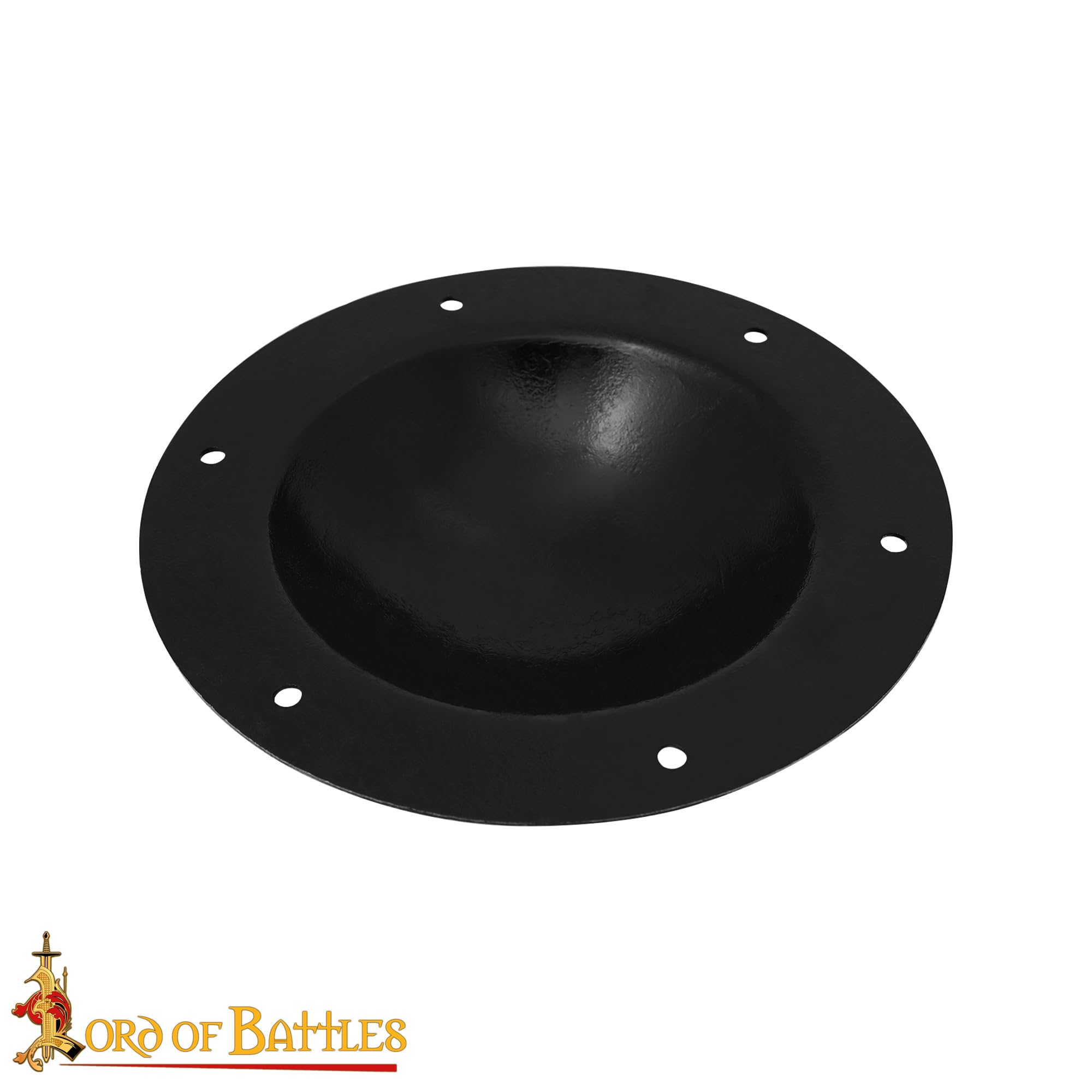 Lord of Battles Medieval Shield Umbo Viking Shield Boss 7.4" Round Boss Fully Functional Historical Battle Ready Shield Umbo - Image 3