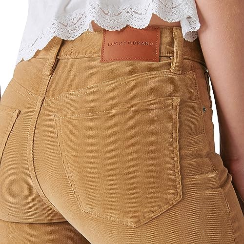 Lucky Brand Women's High Rise Corduroy Stevie Flare Jean, Cider, 24Wx30L - 5