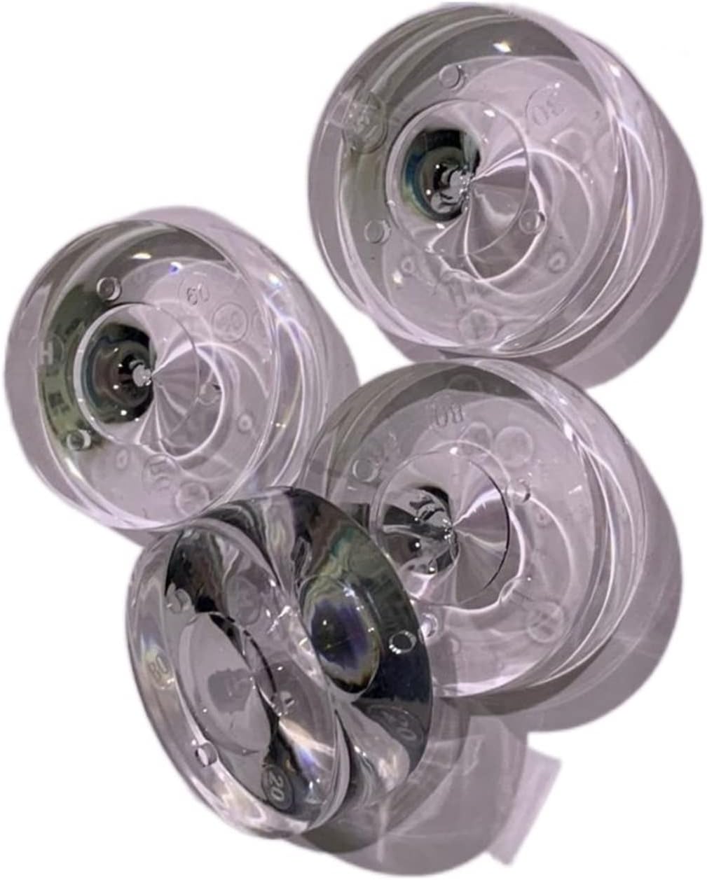 EPMANN 100 PCs/Lote SMD LED Lente óptica 2835/3535 Lente de reflexión difusa televisión Barra de retroiluminación y lámpara for LG Innotek Luces led para TV