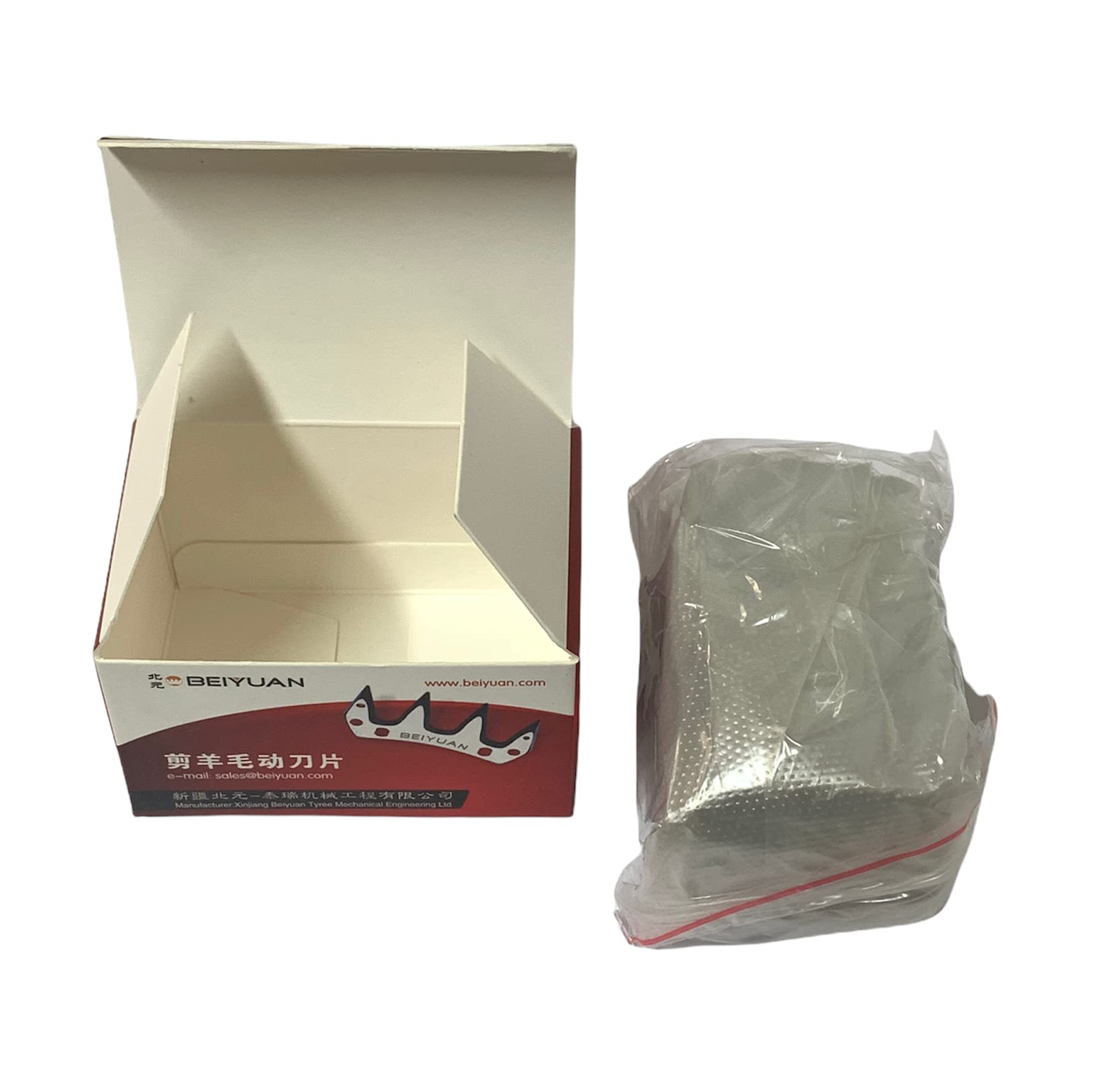 NEW, Kit de cuchilas Beiyuan serie 2025 con 4 puntas media Tipo AA Universales para esquiladoras Folk, Heiniger, Beiyuan, Oster, Lister, Supershear, liscop, etc (10)