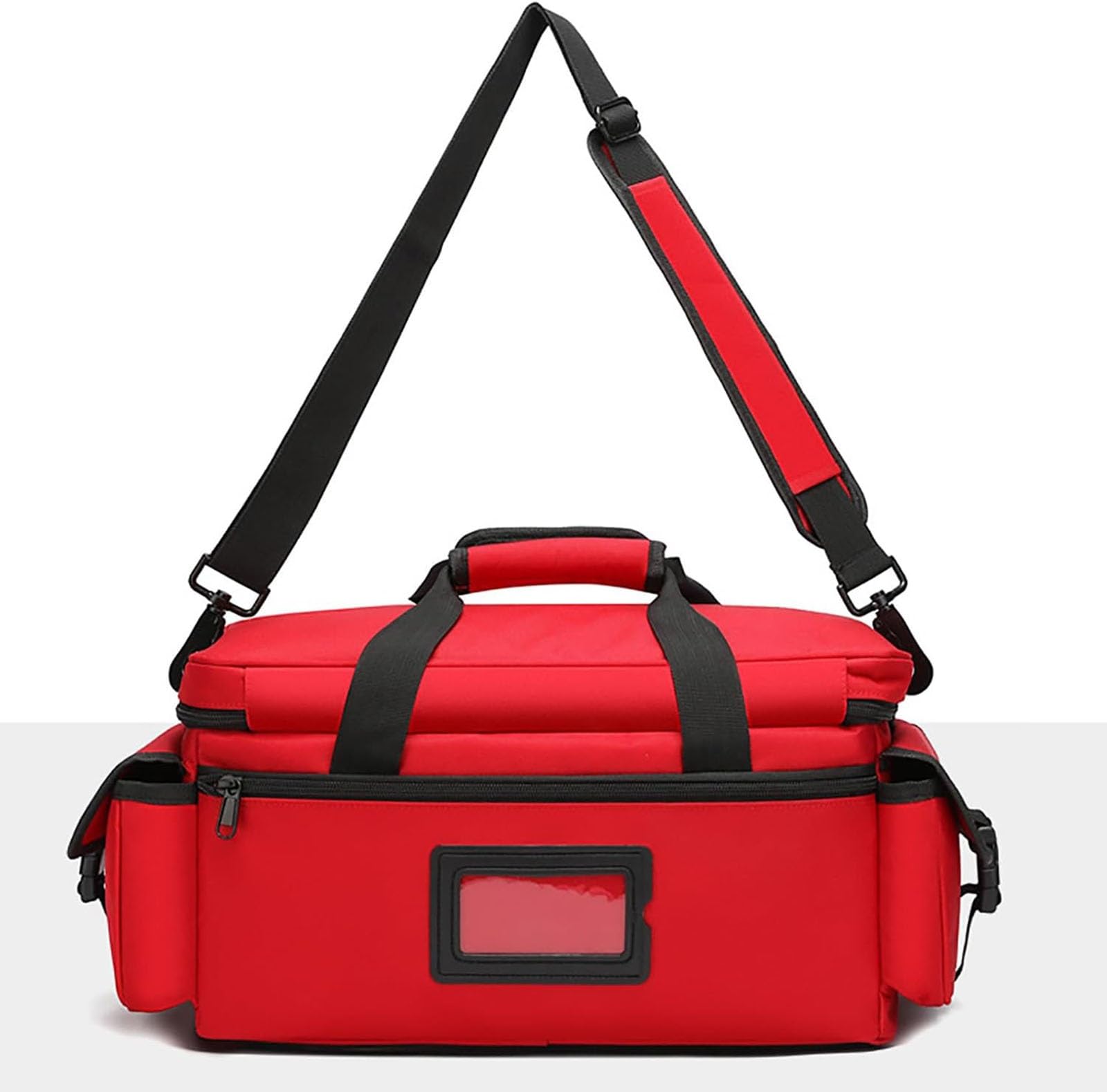 Erste Hilfe Tasche leer, Notfalltasche mit Schultergurt | Für Sauerstoffflasche, für Rettungssanitäter, Rettungsdienst, Pflegekräfte, Rettungsassistenten, häusliche Pflege(Blue)