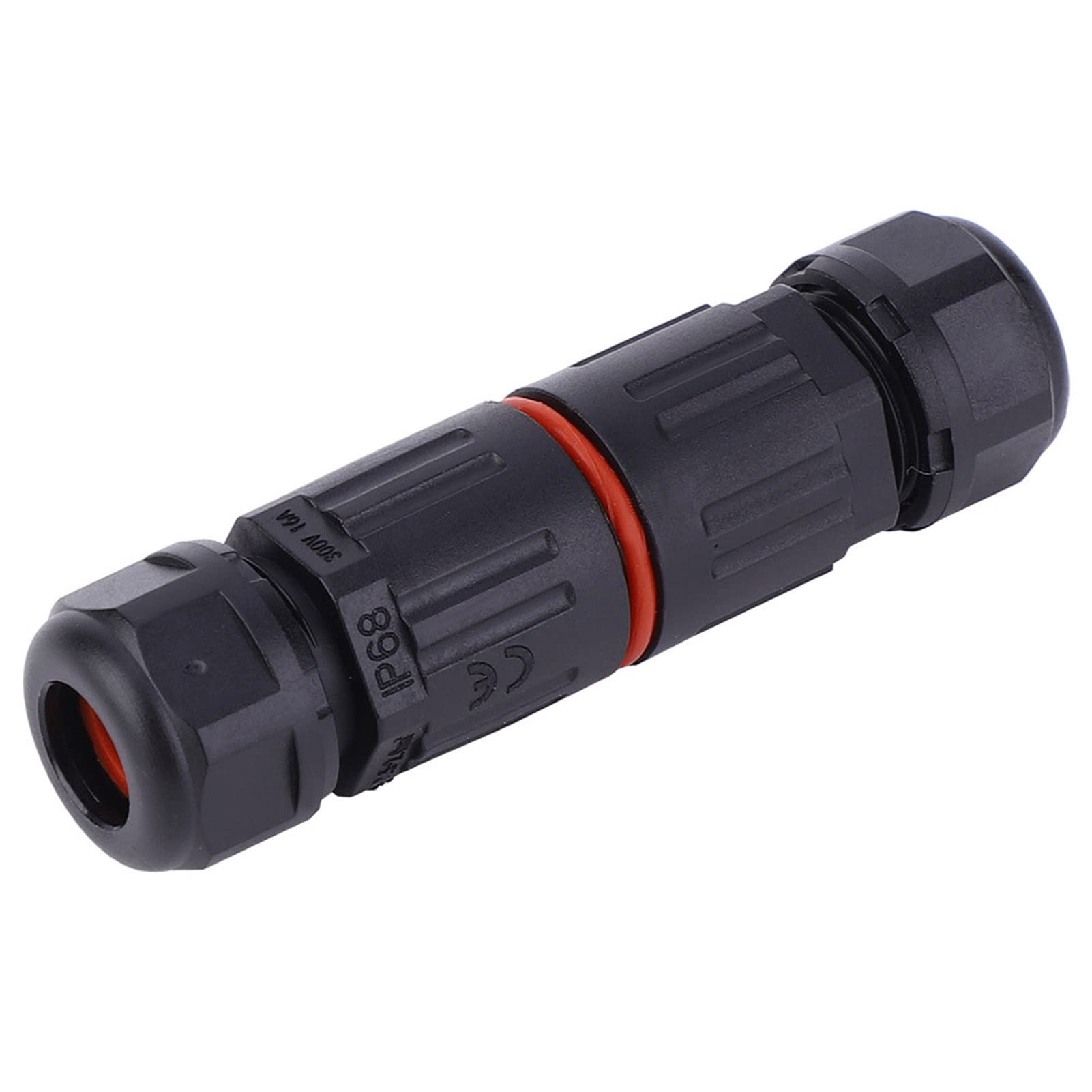 Connettori per Cavi Impermeabili, 10 Pezzi IP68 Connettore per Cavo Elettrico Impermeabile a 3 Pin per Presa Esterna