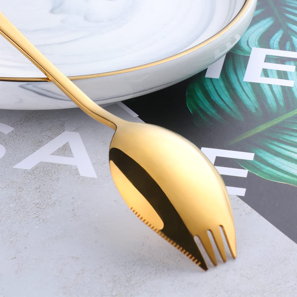 Amazon.co.jp: 先割れスプーン 6本セット 19.5cm ギザ付き スイカ