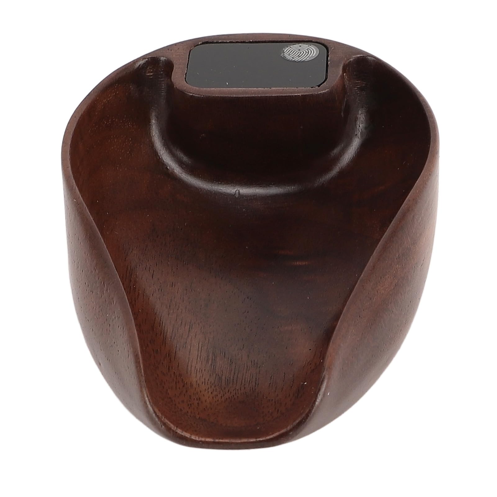 Tnfeeon Digitale Teewaage Holz, Präzisions Taschenwaage 0,1 G 0,01 Oz 0,3 Bis 200 G Wiederaufladbar for Backen Kaffee und Kochen