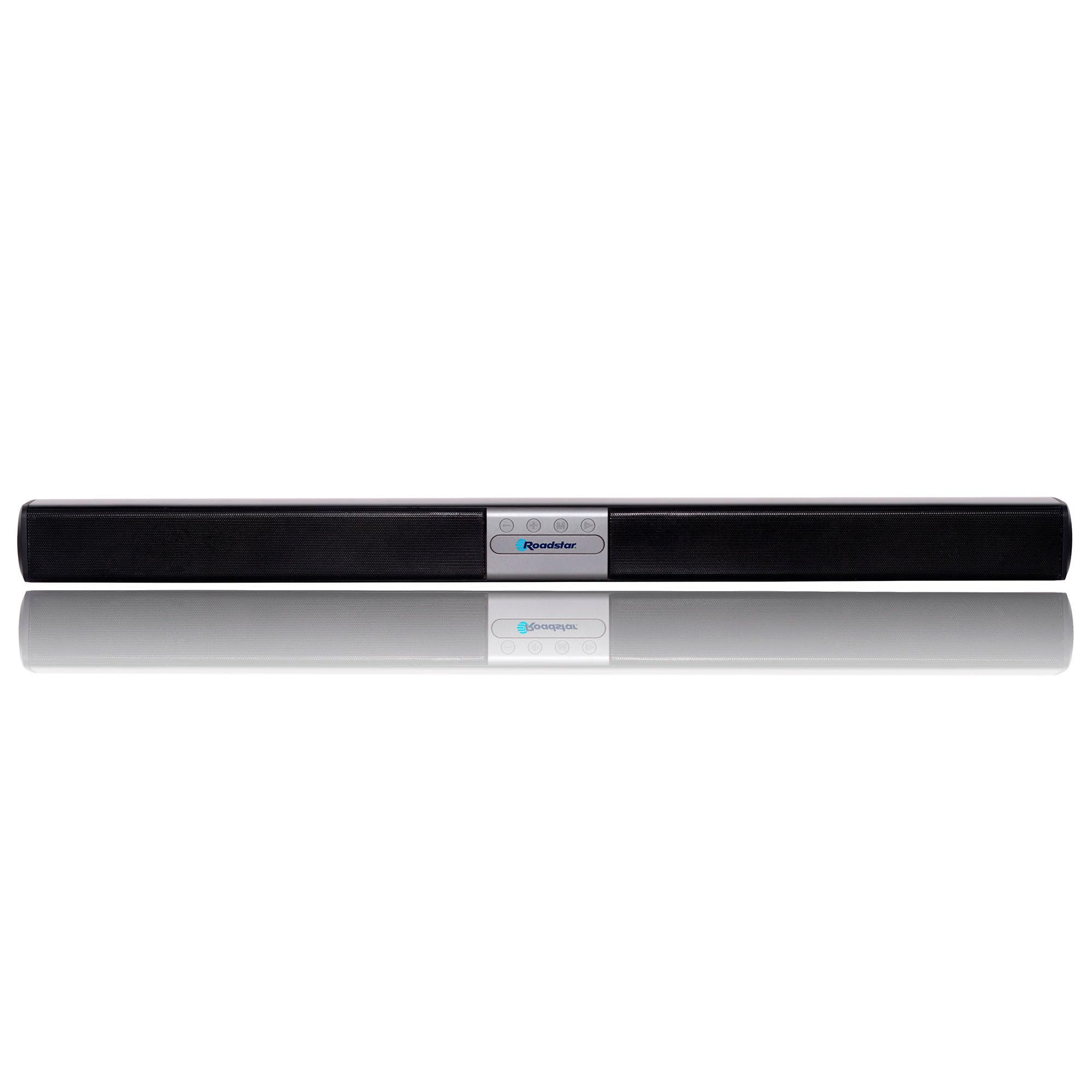Roadstar Barra de Sonido TV Bluetooth Soundbar HI FI para Televisor o Pc, Altavoces Estéreo 72W, Reproducción RCA, AUX y USB, Inalámbrica, Batería Recargable 2200 mAh, SB820BT