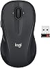 Logitech M510 Mouse Inalámbrico, 2.4 GHz con Receptor Unifying USB, Seguimiento de Grado Láser 1000 DPI, 7 Botones, Batería de 24 Meses, PC/Mac/Laptop - Grafito 1