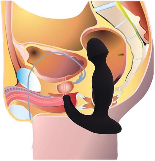 Vibrador anal con tapón anal para la próstata y el trasero ...