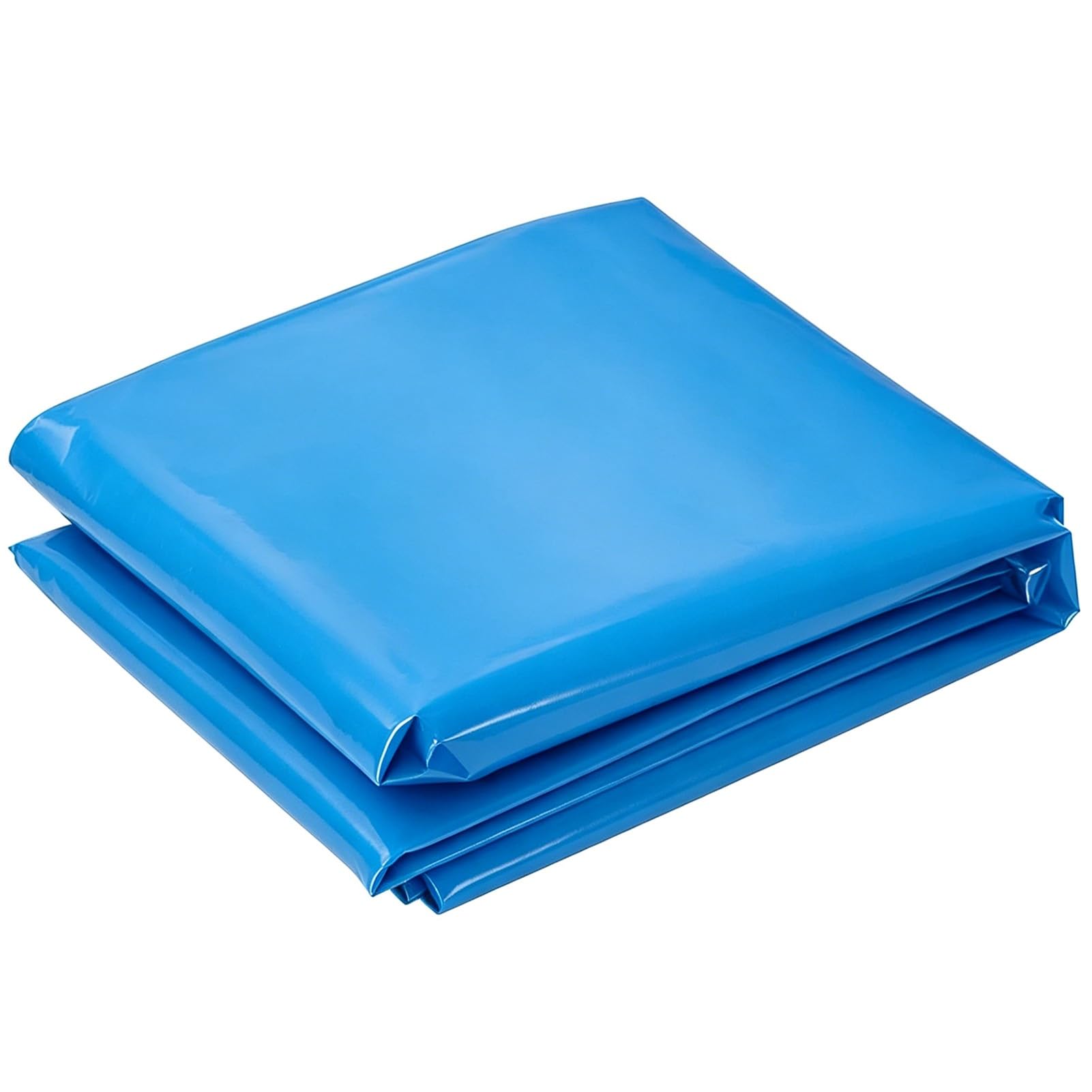 Hamankim Pond Lining Blue HDPE Fish Ponds - Flexible Puncture Resistant Pond Underlay Membrane - Tarpaulin Sealing Film for Koi Ponds Landscaping Greenhouse Film(7x12m(23x39.3ft))