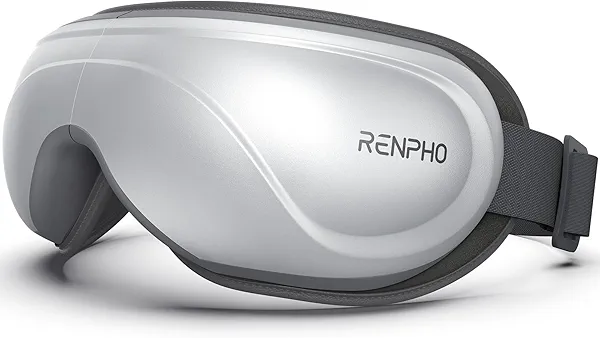 RENPHO Eyeris 2 Eye Massager with Heat, Birthday Gifts for Mom Dad Women Men Face Massager, Heated Eye Mask for Improve Sleep