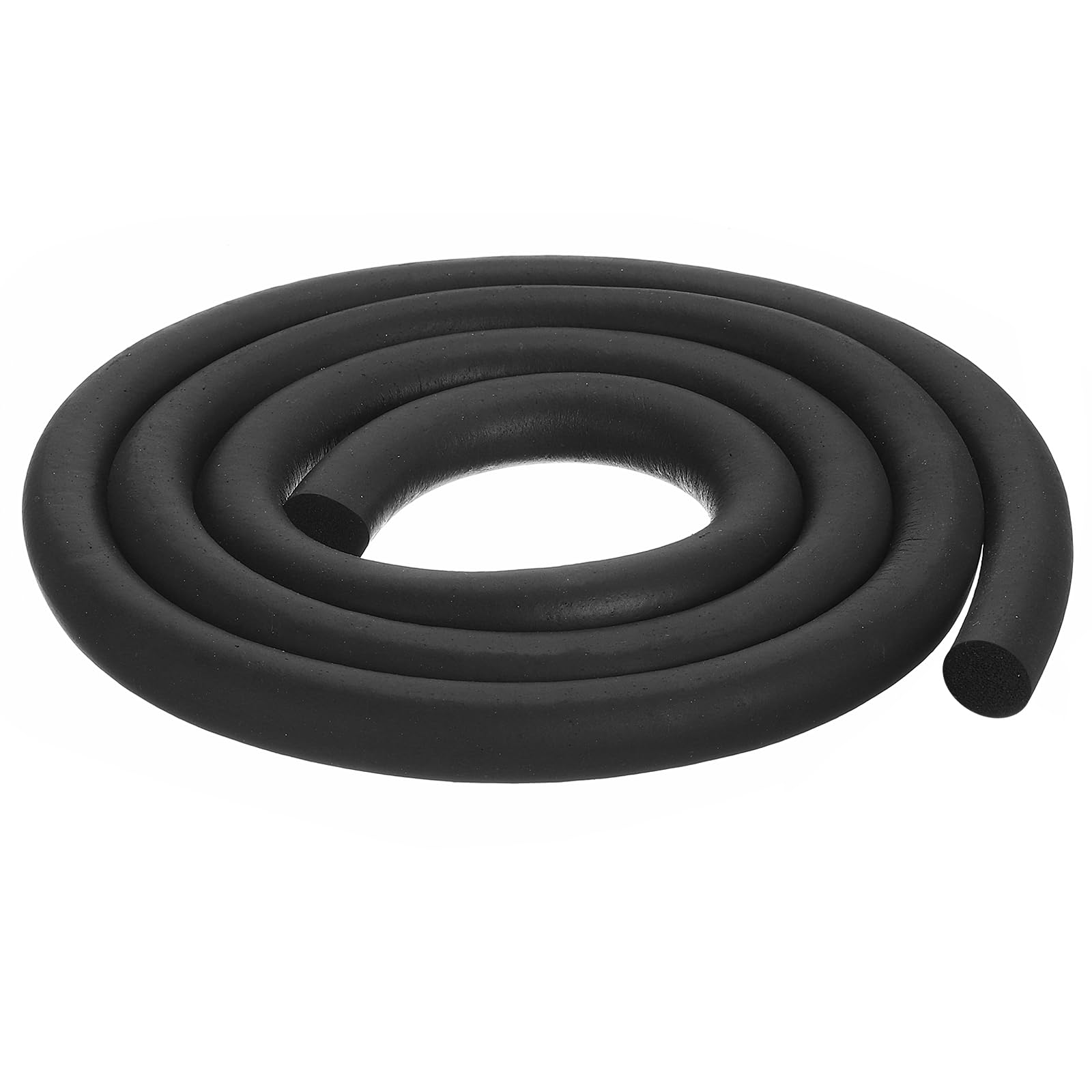 QUARKZMAN Bande d'Étanchéité en Mousse Caoutchouc, Diamètre de 20mm (25/32") de 2 Mètres de Long en Caoutchouc EPDM Rond pour Joints DIY Tampons Tubes en Mousse