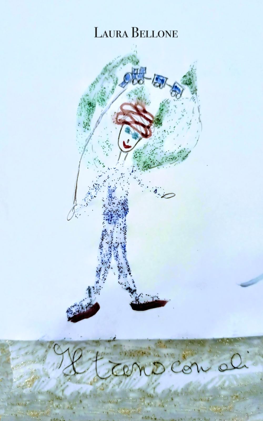 IL TRENO CON ALI: STORIA DI UN BAMBINO CON ALI INVISIBILI SU UN TRENO CELESTE