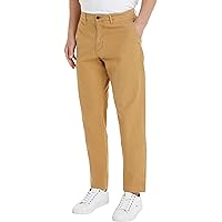 Tommy Hilfiger Pantaloni in Tessuto da Uomo, Classic Khaki