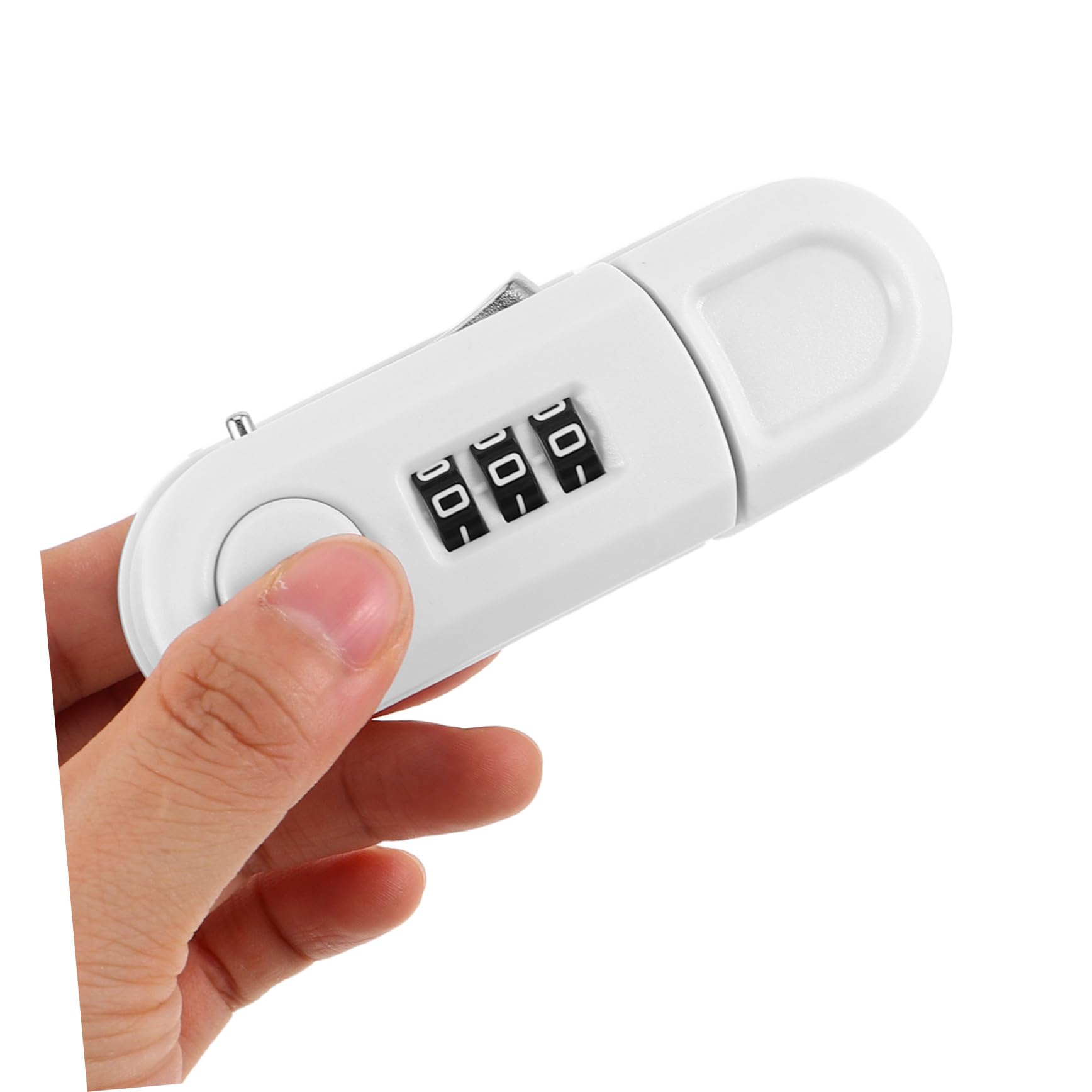 ERINGOGO 2 Cerraduras De Seguridad Para Refrigerador De Bebé A Prueba De Para Gabinetes De Pequeños Abs Color Blanco