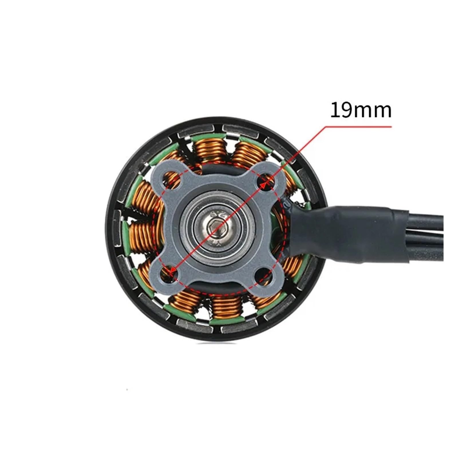 Motore brushless 2807 1300KV per drone a lungo raggio da 7 e 8 pollici | Motore in metallo per fotografia aerea e carichi elevati su droni da 7 e 8 pollici