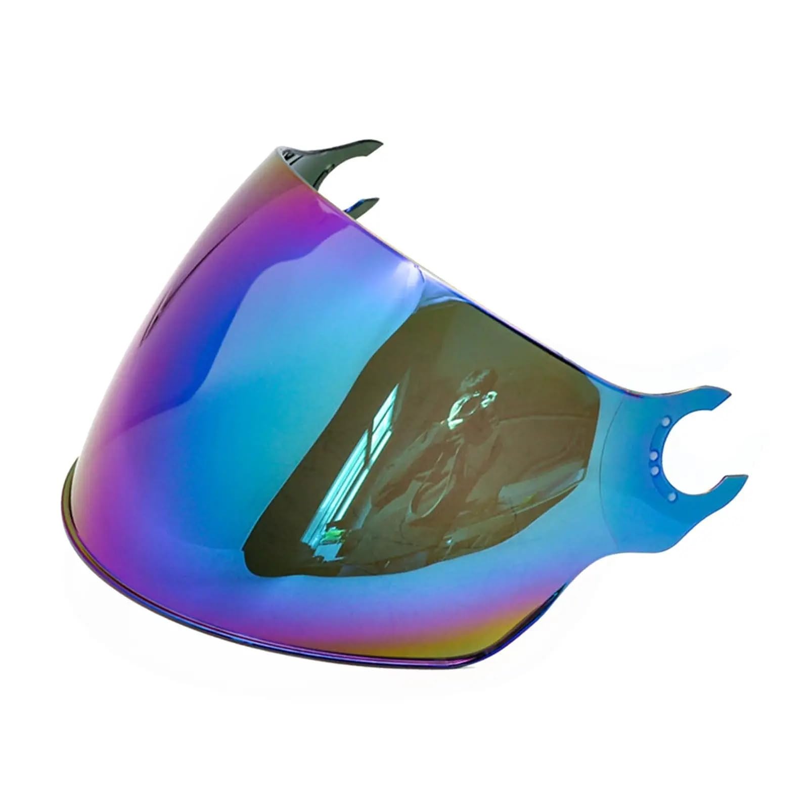 Visera Casco Moto Reemplazo de visera for lente medio casco, parabrisas motocicleta, cubierta contra el viento, accesorios for cascos(Color 4)