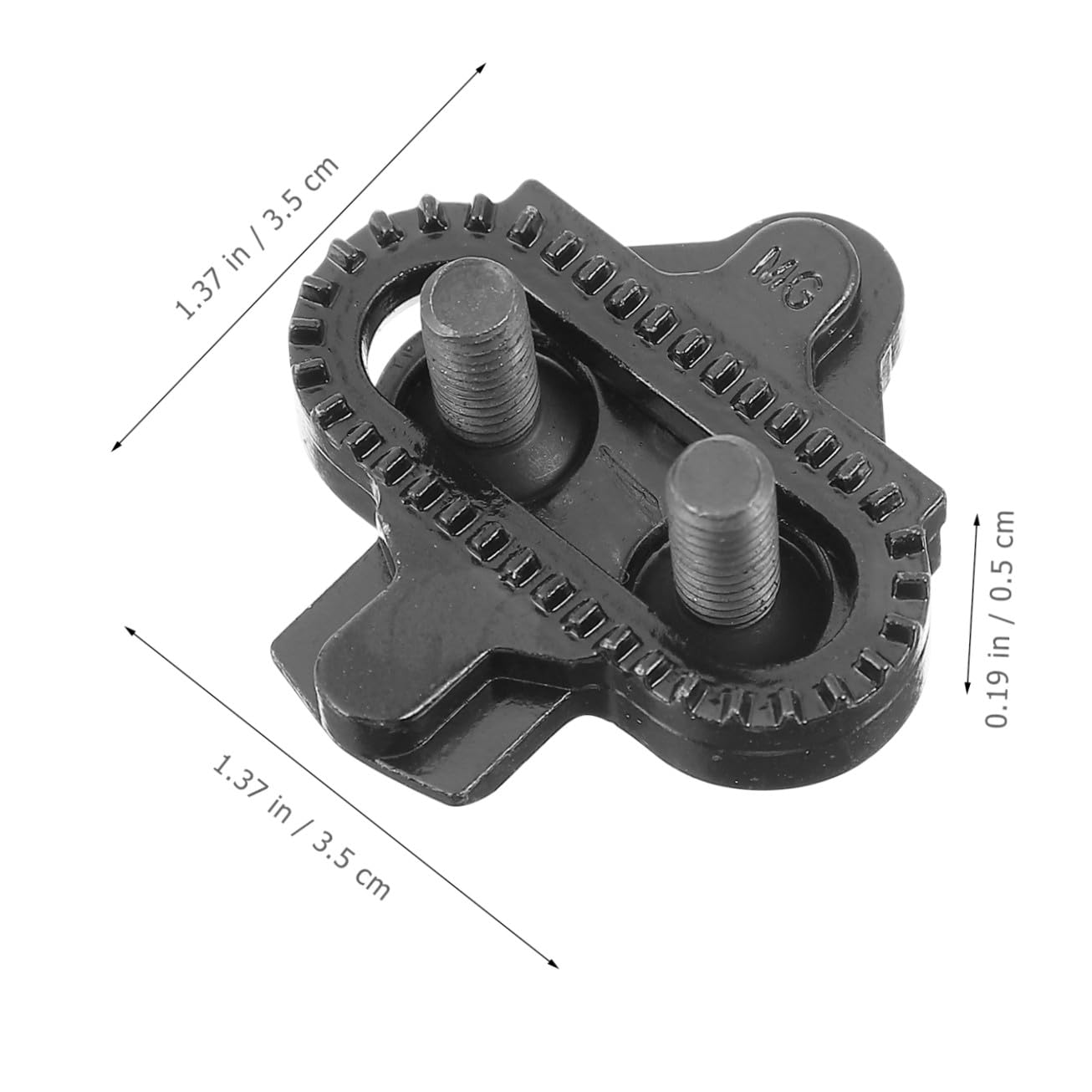 BESPORTBLE 2 Paia Di Tacchetti Per Biciclette Tacchetti Per Bici Stecca Tacchetto Per Mountain Bike Copri Tacchetti Per Bicicletta Calpestabili Pedale Della Bici Tacchetti Per Mtb Tacchetto
