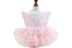 ANIAC Butterfly Dog Dress with Wing