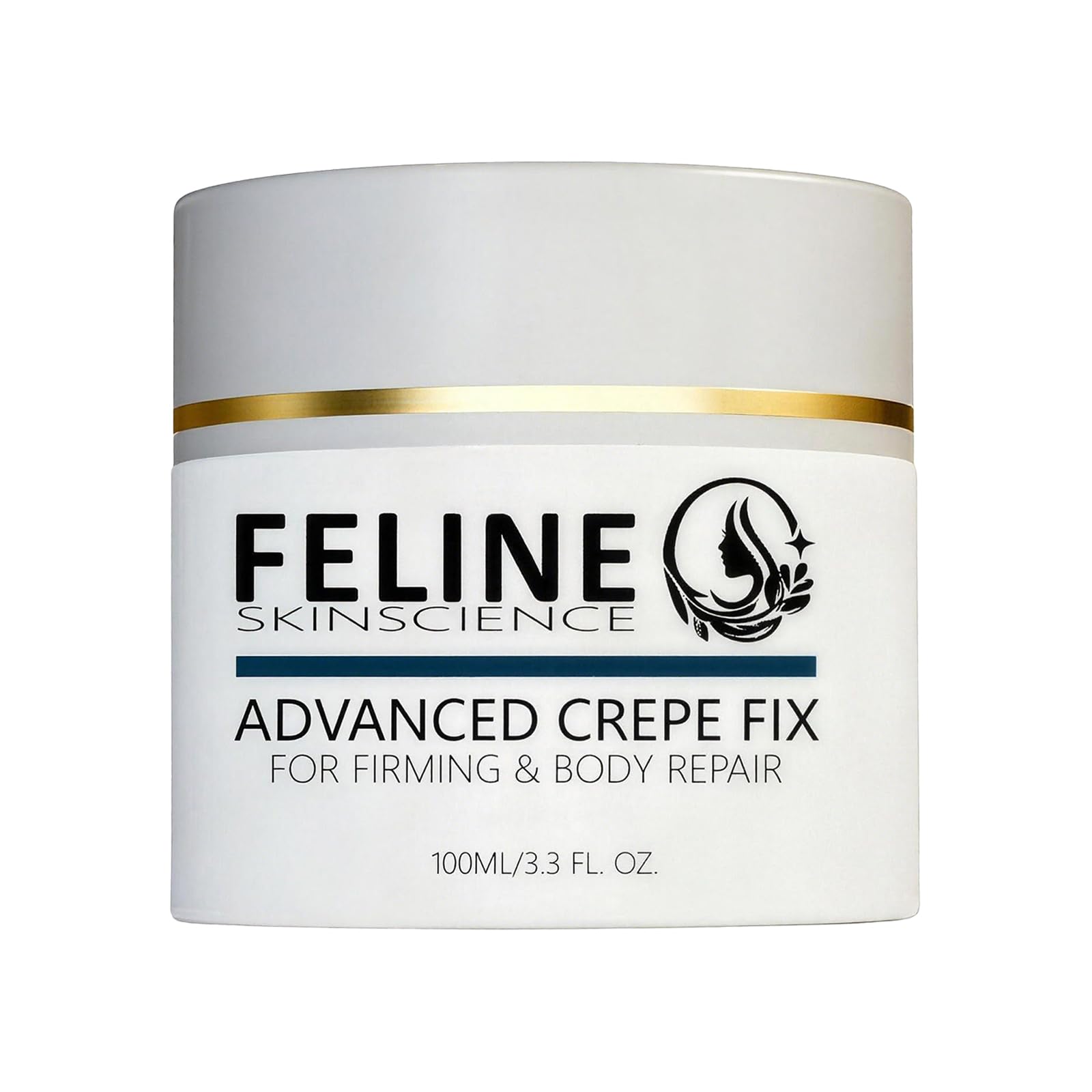 Feline Skinscience Advanced Crepe Fix - Wrinkle Cream for Crepey Skin on Body Helps Smooth Firm Arms Chest