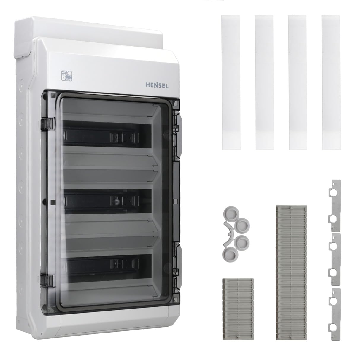 Hensel KV PC 9336 36TE(3x12x18mm) IP65 ENYBOARD mały rozdzielacz instalacyjny 4012591118275