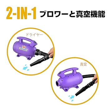 Amazon | XPOWER B-55 ペットドライヤー 業務用ドライヤー 猫