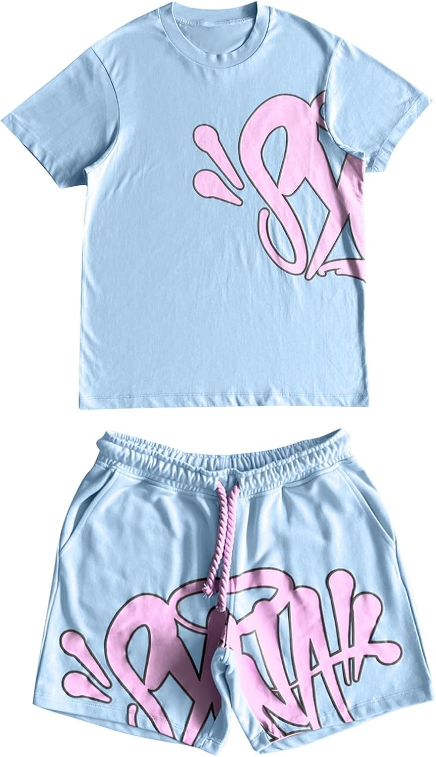 Kids T-Shirt & Shorts Set - Coole Sommer-Outfits Für Jungs In Y2K Style