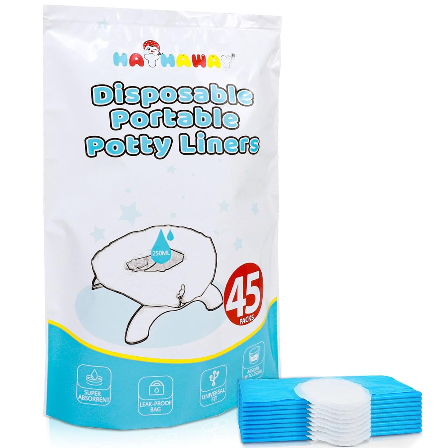 Buy Disposable Potty Liners, Potty Refill Bags Compatible with OXO Tot