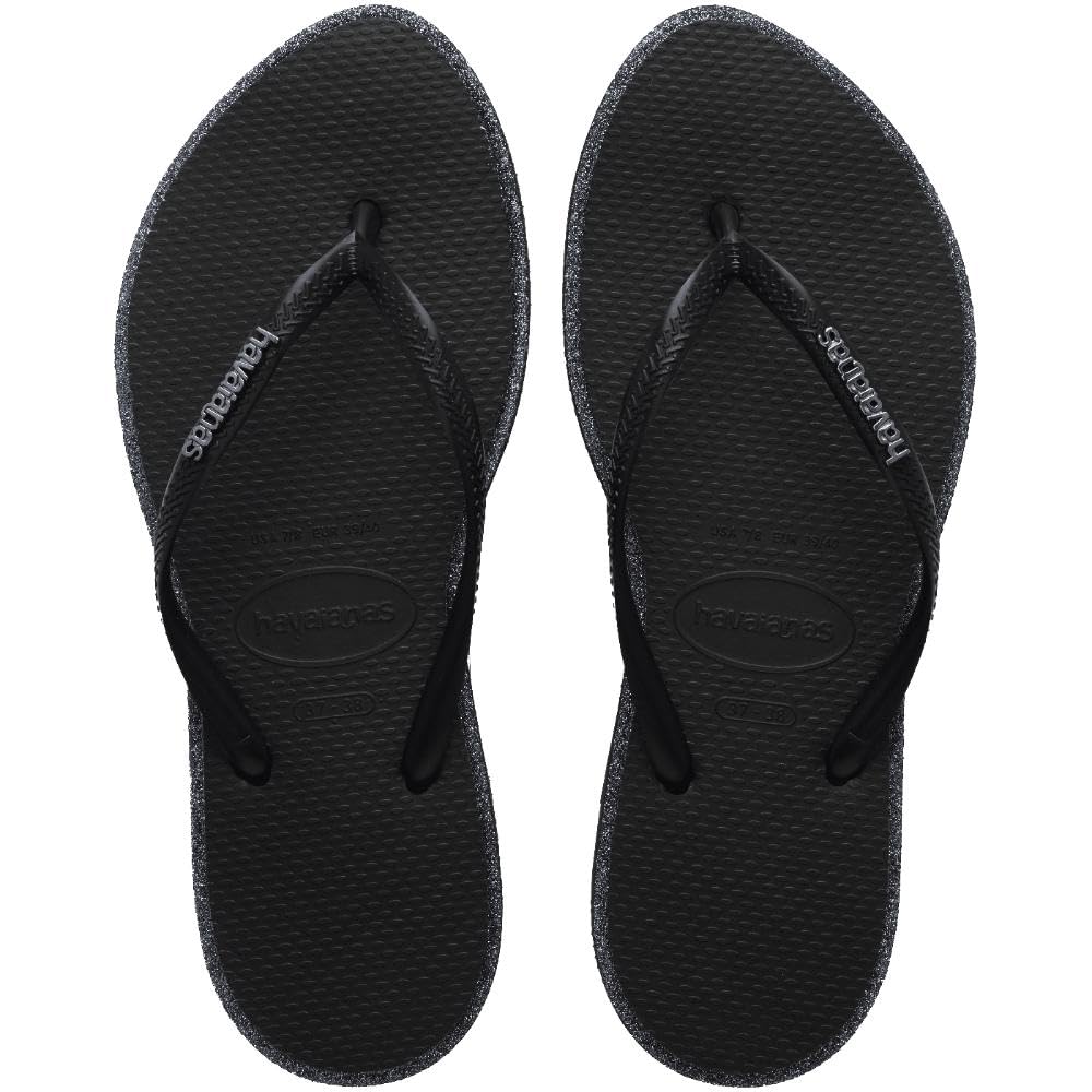 Havaianas - Sandalia 4150157 HAV Slim Point Negro Mujer Casual Playa 4150157 HAV Slim Point para: Mujer Color: 1069 Negro Talla: 37/38