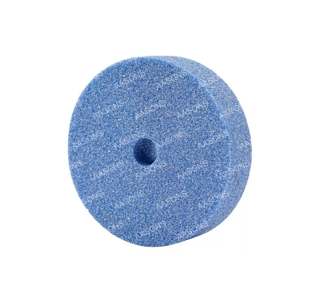 AASONS 3 Inch Grinding Polishing Wheel Replacement Spare For Mini Bench Grinder 75mmx20mmx10mm Bore (60 Grit Fine)-picture-25